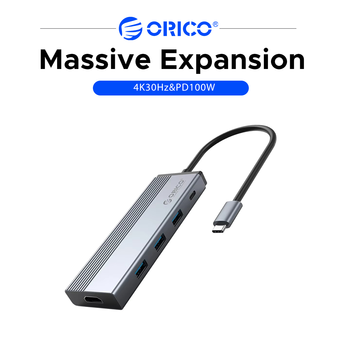 Home Office For Mac - ORICO 5 in 1 USB C