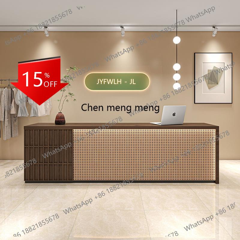 Home Office Industrial Design - A139 디스플레이 웰컴 리셉션 데스크 고객