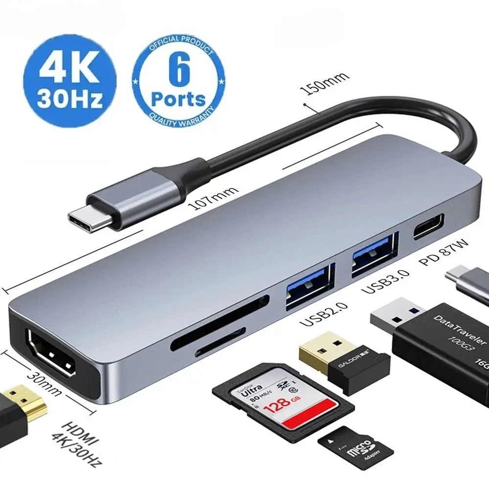 Home Office For Mac - USB C 허브 유형 C 3.0