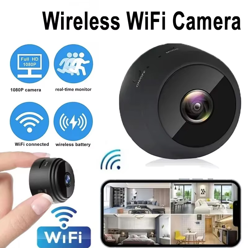 Webcam Hd 1080P - 새로운 A9 카메라 와이파이 1080p HD