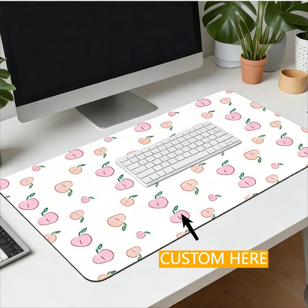 Home Office Desks - 사진이 포함된 맞춤형 마우스 패드 1개