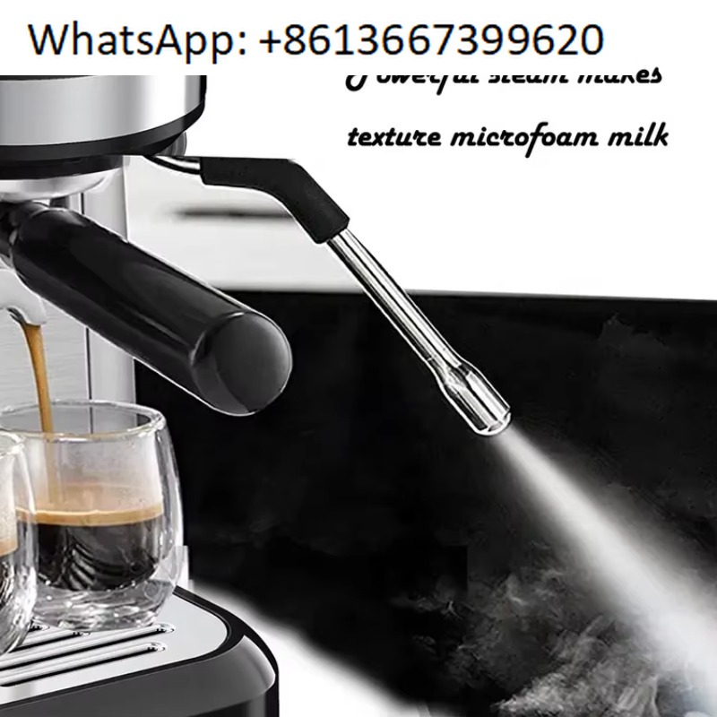 Home Office Moka - 반자동 커피 머신, 카푸치노, 라떼, 모카,