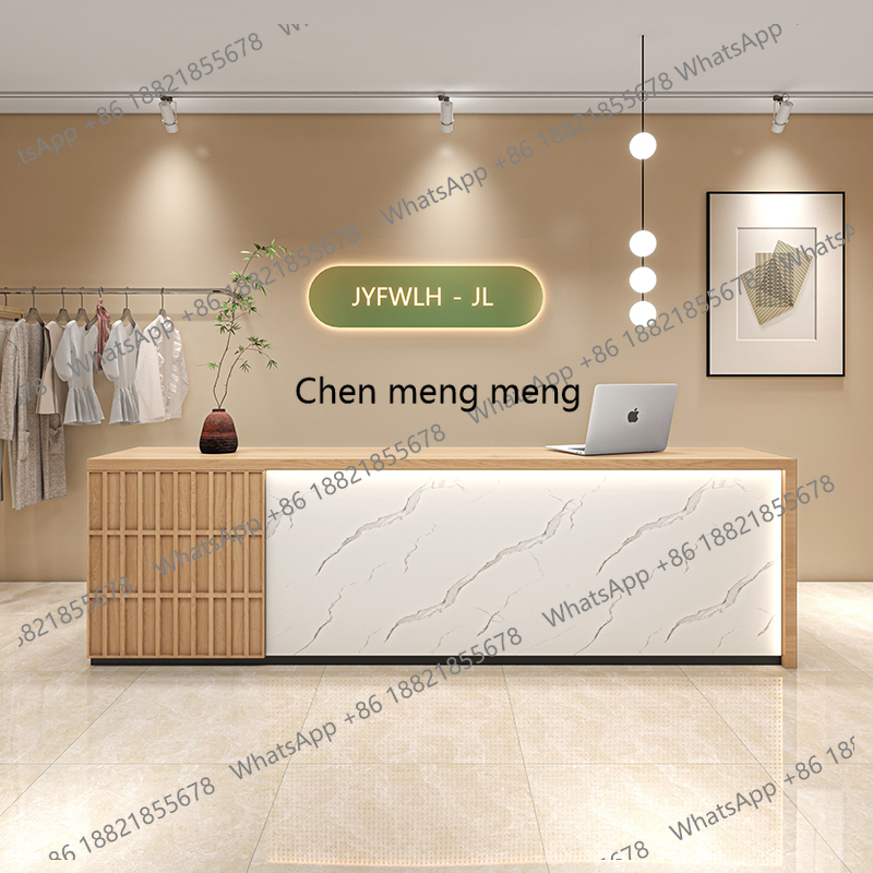 Home Office Industrial Design - 디스플레이 웰컴 리셉션 데스크 고객 맞춤형