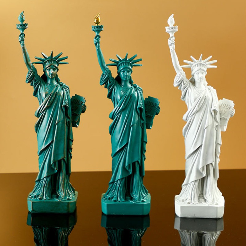 Home Office York - 1Pcs 30cm 자유의 여신상 모델 책상