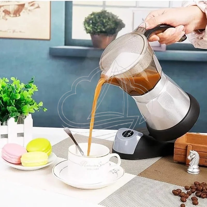 전기 에스프레소 모카포트 분리형 이탈리아 커피메이커 ( - Home Office Moka 리뷰 및 가격