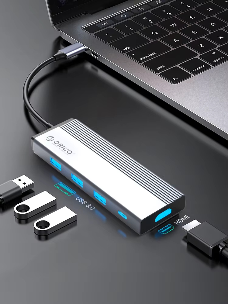 ORICO 5 in 1 USB C 허브 멀티포트 어댑터 - Home Office For Mac 리뷰 및 가격
