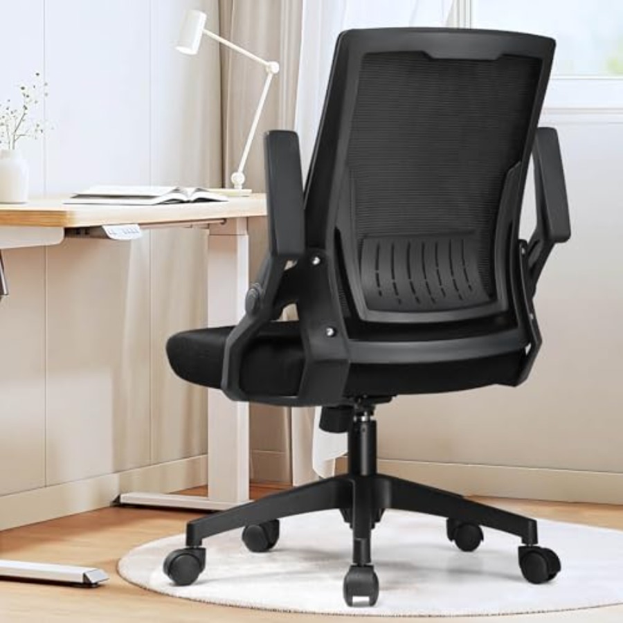 인체공학적 사무용 의자, 접이식 팔걸이, 통기성 메쉬  - Home Office Chair 리뷰 및 가격