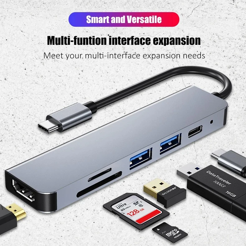 USB C 허브 유형 C 3.0 어댑터-4K HDMI  - Home Office For Mac 리뷰 및 가격