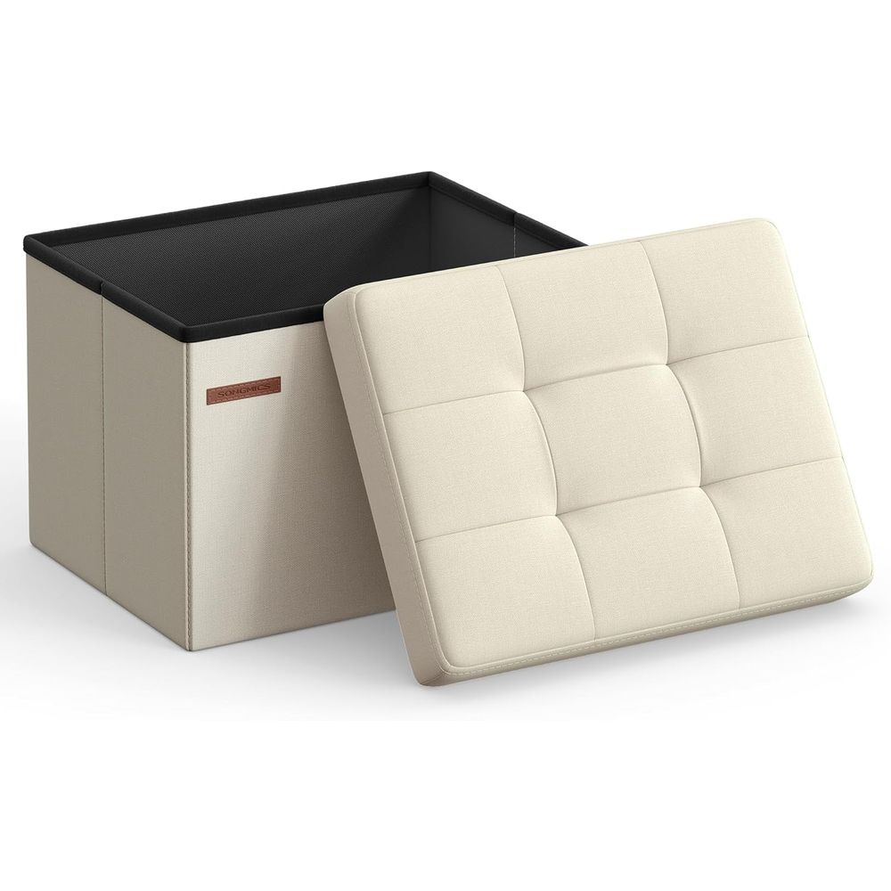 컴팩트한 수납 오토만, 발 받침대, 12.2 x 16. - Home Office In Living Room 리뷰 및 가격