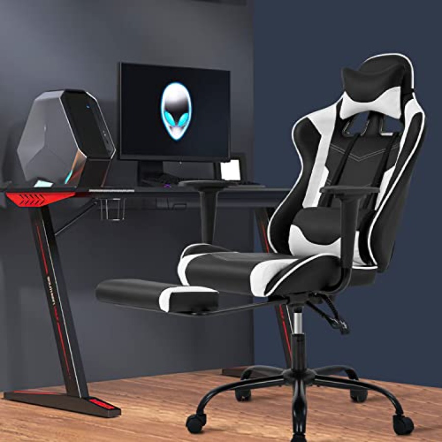 홈 오피스용 게이밍 의자: 조절 가능한 하이백, 발받침 - Home Office Chair 리뷰 및 가격