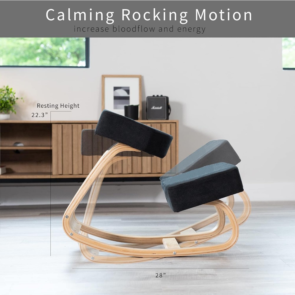 인체공학적 원목 흔들의자 (쿠션 포함, 가정 및 사무실 - Home Office Chair 리뷰 및 가격