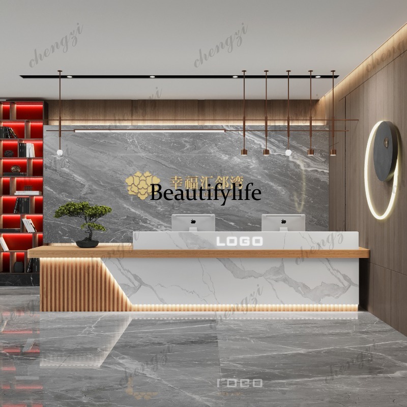 PPP 산업용 모던 리셉션 데스크 뷰티 선반 디스플레이 - Home Office Industrial Design 리뷰 및 가격