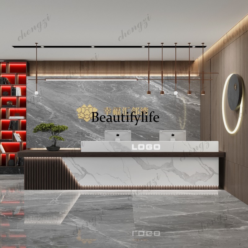PPP 산업용 모던 리셉션 데스크 뷰티 선반 디스플레이 - Home Office Industrial Design 리뷰 및 가격