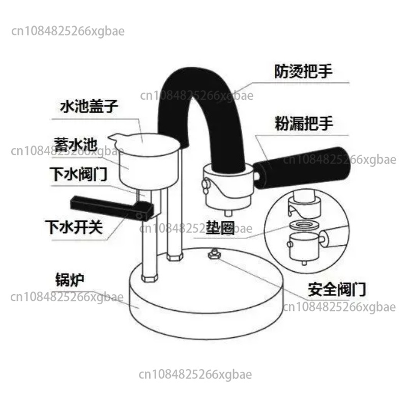스테인리스 스틸 모카포트 스토브탑 에스프레소 메이커 휴 - Home Office Moka 리뷰 및 가격