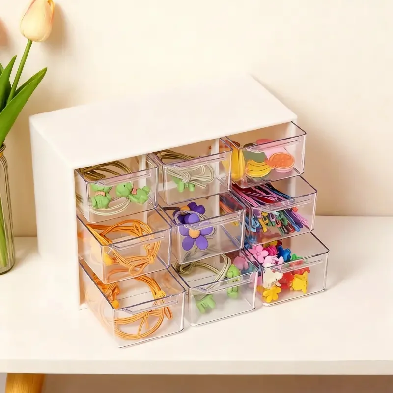 비즈 재료 보관함. 나인 그리드 서랍형 수납함은 쌓을  - Home Office Hidden Desk 리뷰 및 가격