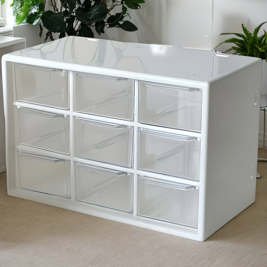 비즈 재료 보관함. 나인 그리드 서랍형 수납함은 쌓을  - Home Office Hidden Desk 리뷰 및 가격