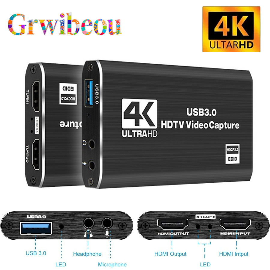 4K USB 3.0 비디오 캡처 카드 HDMI 호환 1 - Webcam Hd 1080P 리뷰 및 가격