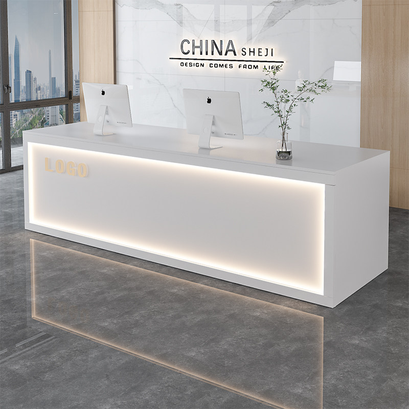임원용 현대식 리셉션 데스크 회사 산업용 환영 디스플레 - Home Office Industrial Design 리뷰 및 가격