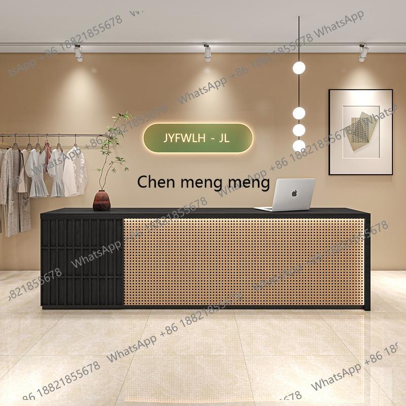 디스플레이 웰컴 리셉션 데스크 고객 맞춤형 산업용 서랍 - Home Office Industrial Design 리뷰 및 가격