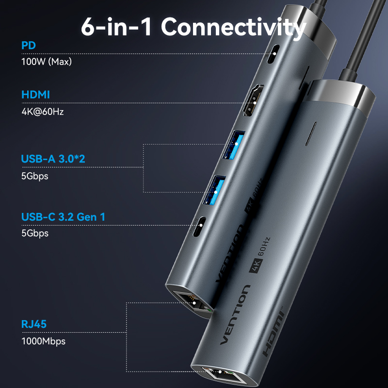 Vention USB C 타입-HDMI 어댑터, 맥북  - Home Office For Mac 리뷰 및 가격