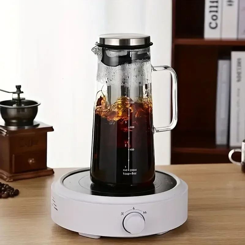 유리 냉침 커피 메이커 포트, 분리형 스테인리스 스틸  - Home Office Moka 리뷰 및 가격