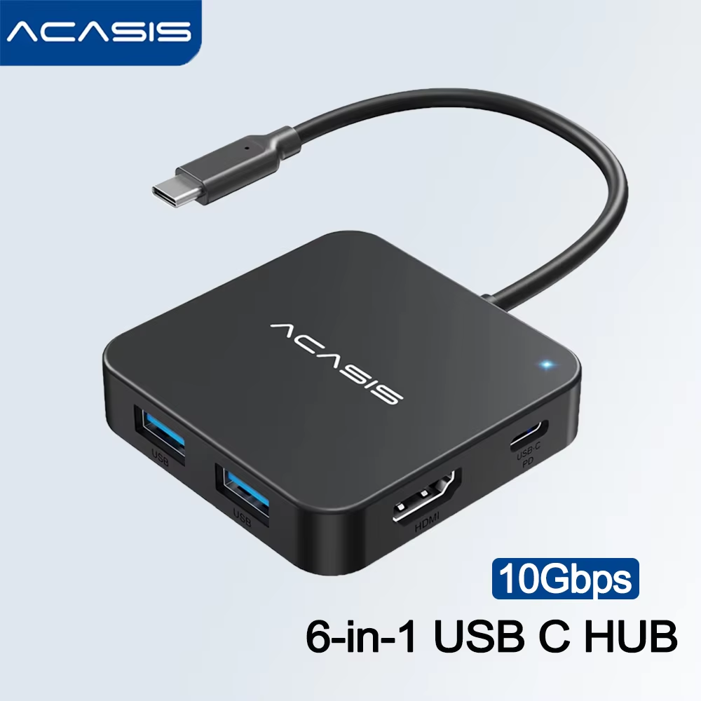 아카시스 USB C 허브 6 in 1 10Gbps 멀티 - Home Office For Mac 리뷰 및 가격